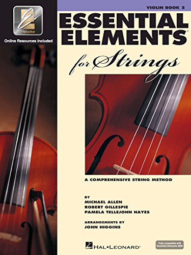 Essential elements 2000 for strings - book 2 violon +enregistrements online: A Comprehensive String Method : Violin, Book 2
