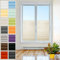 Plisart Premium Plissee Klemmfix Ohne Bohren, Creme 75x220cm, Sonnenschutz, Lichtdurchlässig, Easyfix Rollo Plissees für Fenster, Faltrollo, Jalousie zum Klemmen, Plisseerollo