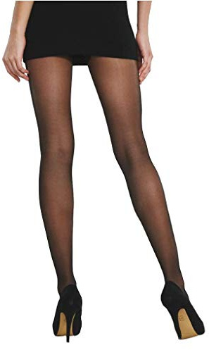 Charnos Women's 15 Denier 3pp Tights, Black (Barely Black ), S UK