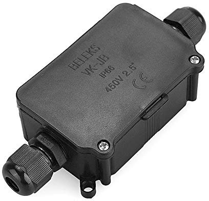 450V IP66 2/3 Way Outdoor Waterproof Underground Cable Connector Junction Box