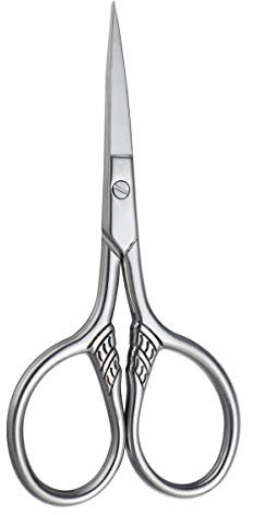 LALAFINA Stainless Steel Bartschneider Für Männer Präzise Bartschere Für Gesicht Und Körperhaare Silber Langlebig Und Korrosionsbeständig Zum Trimmen Und Stylen Von Bärten