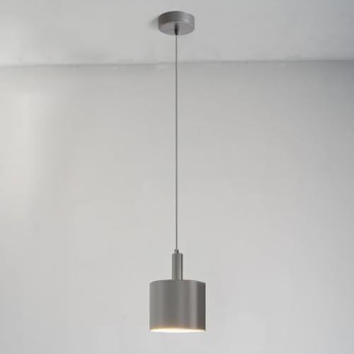YFMYY Moderne Mini-Pendelleuchte, dimmbare LED-Pendelleuchten, einflammige, höhenverstellbare Metall-Hängelampe mit Fernbedienung, geeignet für Schlafzimmer, Kücheninsel, Café-Bar