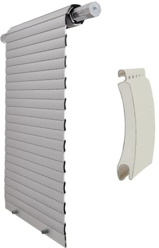 Tapparella Avvolgibile in Alluminio Coibentato | Tapparelle Alluminio Mini per Spazi Ridotti | Per Finestre e Porta Finestra | Made in Italy | Personalizzabile