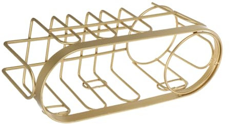 ANDRESLAD Kitchen Sink Sponge Holder 2-in-1 Stainless Steel Dish Sponge Basket Drain Rack Golden Sink Caddy Organizer for Kitchen Accessories and Dish Brush Storage