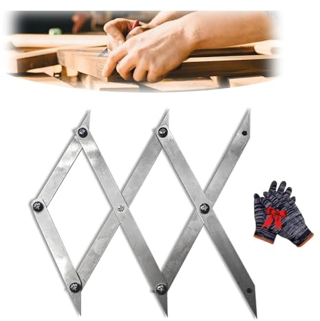 Picket Master Pro 3 Point Center Finder for Precise Measurements, Picket Master Pro 3 Point, Center Finding Tool, Woodworking Center Finder Marking Tool, Equal Spacing Layout Tool (1 Set)