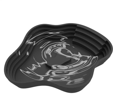 Reptilienschale, Wasserschale für Reptilienbehälter | Crawl Pet Food Plate,Reptilienlebensraumzubehörgehäuse mit Rampe für Salamander, bärtiger Drache, Frosch, Schlange, Gecko
