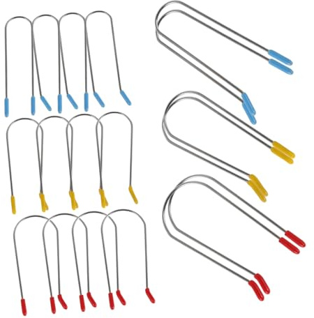 DONFAMDS 24stücke Teiliges Heizwickler Clips Ersatzclips Für Heiße Lockenwickler Förmige Für Perfekten Halt Geeignet Für Salon Und Zuhause Kompatibel Mit Gängigen Wicklern