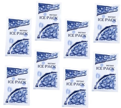 SEWOART 8stücke Kühlbeutel Zum Einmalgebrauch Eisbeutel Für Outdoor-kühlpacks Für Verletzungstherapie Schnell Kühlend Und Einfach Anwendbar Lindert Schmerzen Und
