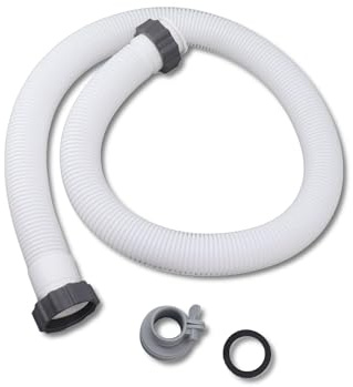 Pool Hose Adapter - 32mm & 38mm Hose Connector, Pump & Submersible Pump Adapter, Durable High Strength PVC, Flexible, Easy Installation, Versatile Pool & Hot Tub Use