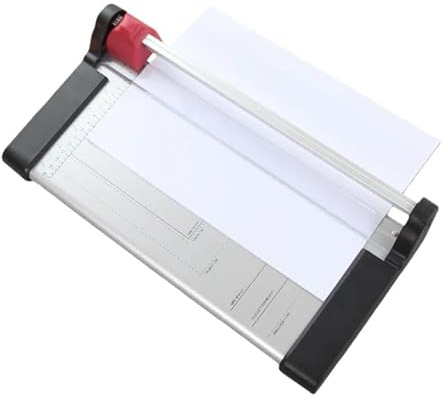 Papierschneider A4/B5/A5, Hebelschneider Papier Schneidegerät, Präzises Papierschneidemaschine Mit Metallbasis, Für Cardstock/Karton/Kunsthandwerk Und Fotos(10 Blatt Kapazität)