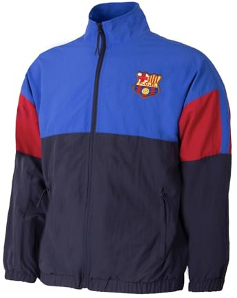 Copa - Chaqueta de entrenamiento - Fútbol - Hombre - Barcelona - Retro - Azul - 100% nailon - Talla XXL