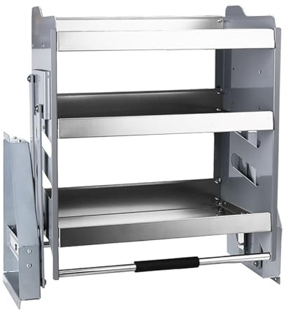 Armadietto retrattile da cucina salvaspazio per armadi, bar e caffè, capacità di carico 20 kg, ideale per una casa efficiente
