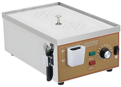 Elektrisk Dim-Sum-Ångkokare, Kommersiell Elektrisk Ångkokare, 30~110 °C Temperatur, med Torrkvalningsalarm och Oberoende Vattenförsörjningssystem 2Hole