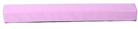 YUKOFE Zusammenklappbares Schwebebalken-Gymnastikgerät, rutschfeste Unterseite für Zuhause, Kinder, Teenager, Anfänger, 100 cm lang, langlebiger EPE-Schaum (Rosa)
