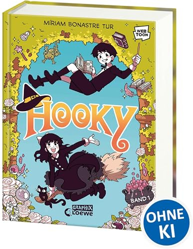 Hooky (Band 1): Der Webtoon-Erfolg endlich auf Deutsch und als hochwertiges Hardcover! - Freche Hexenzwillinge und eine erfrischend neuartige Welt erwarten dich - Für Kinder ab 10 Jahren