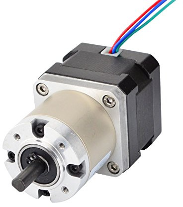 STEPPERONLINE 27:1 Planetengetriebe Nema 17 Getriebeschrittmotor L=33mm