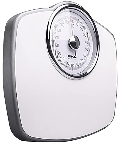 MANY Báscula Mecánica Profesional, Báscula De Peso Analógica Superficie Antideslizante, Báscula Personal Mecánica De Alta PrecisióN, Fácil Lectura, Sin BateríA, hasta 180 Kg