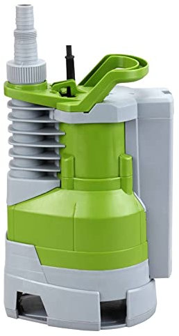 BONERVA | CLASSIC PLUS DIRTY Bomba sumergible para agua sucia de plástico | Bomba para agua residual con interruptor de flotador incorporado | Control manual y automático (Potencia 550W)