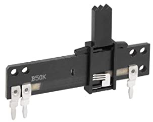 XYWHPGV 1pcs Fader Variable Widerstände Mixer 40mm Straight Slide Potentiometer B503 50K Ohm Linear Single Potentiometer zum Dimmen Tuning(9c40c 682f8 429d5 c7932 5efcd d8610