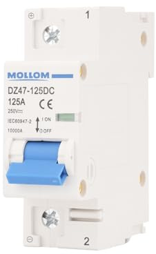 MOLLOM DC 1P 250V 125A C125 Miniaturschutzschalter