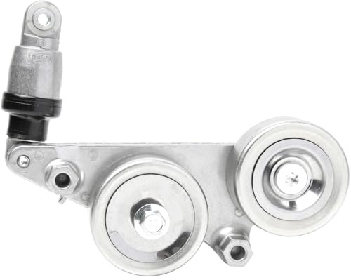 Belt Tensioner with Pulley Assembly by AA Ignition - Compatible with Honda - 2005-2010 Odyssey, 2006-2011 Pilot, Accord, Accord Crosstour - 3.5L V6 - Replaces 31170-R70-A01, 31170-RKB-005, 39092