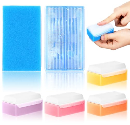 Beavorty Cepillo sensorial para terapéutica, 5 unidades, para cepillado ocupacional y sensorial, herramientas estimulantes y calmantes para niños y adultos