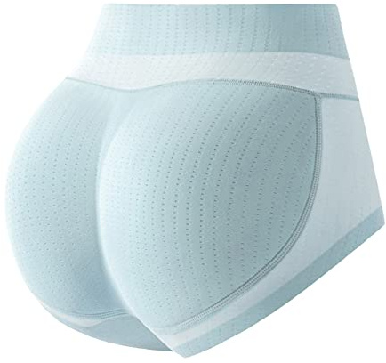 Bragas Push Up con Relleno Extremo para Mujer Bragas Levanta Glúteos para Mujer Braguitas Fajas sin Costuras Cintura Media Alta Push Up Pantalones de Levantamiento Braguitas Moldeadoras Vientre