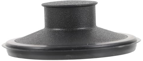 DIYEAH Kitchen Sink Drain Stopper Plastic Plug Black 85mm Garbage Disposal Food Waste Sink Drain Plug Cover for