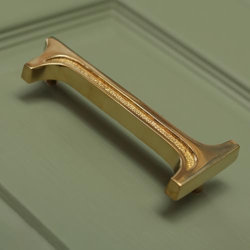 Floatinig House Number | 5 inch Modern Door Sign Numbers Signs Plaques | Street Home Address Numerals (Polished Brass, 1)