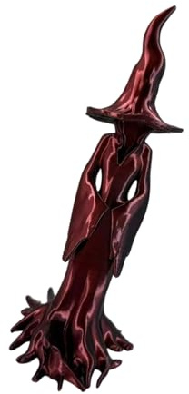 Xoktlde Weather Proof Festival Witch Statue Decoration Halloween Holiday Ornament For Years Round Outdoor Indoor Use Witch Decoration