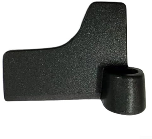 Paleta de amasado para panificadora Panasonic SD255 SD256 SD257 SD2511, paleta de mezcla de masa de aluminio recubierto antiadherente, 68 x 49 x 12,5 mm