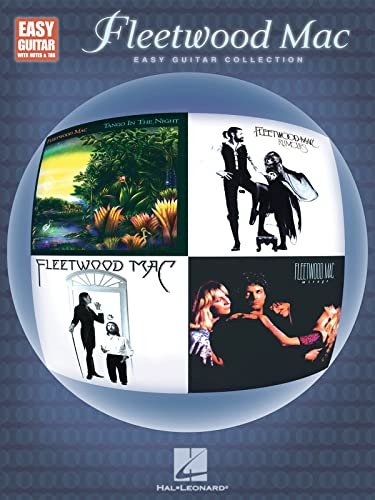 Fleetwood Mac – Easy Guitar Collection | Beginner Guitar Sheet Music with Notes and Tablature | Classic Rock Guitar Songbook with 14 Hits for Students ... Music Book: Easy Guitar with Notes & Tab