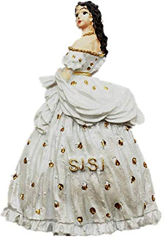 3D-Kühlschrankmagnet, Motiv: Prinzessin Sissy, Wien, Österreich, Reise-Souvenir, Geschenk, Heim- und Küchendekoration, Österreich, Wiener Kühlschrankmagnet