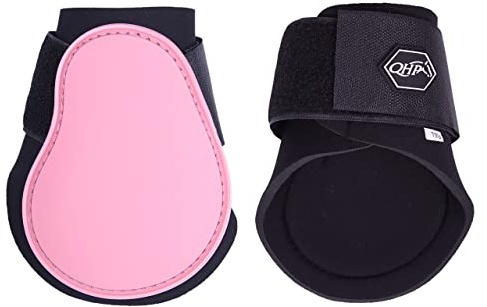 QHP Streichkappen (Flamingo-pink, Shet)