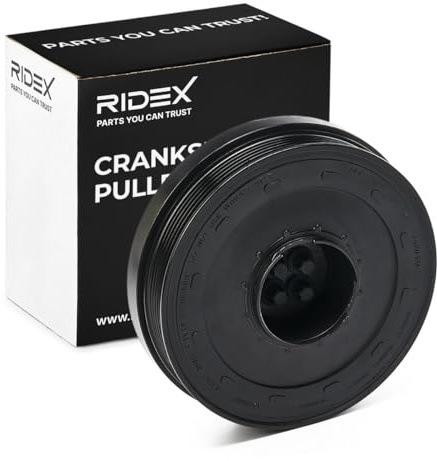 RIDEX 3213B0044 Riemenscheibe Kurbelwelle 182mm Kurbelwellenriemenscheibe 5-Rippen Kompatibel mit BMW 3 Touring E91 11237797995 11237799153 11237823191