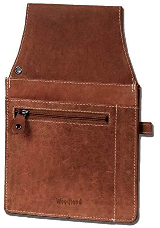Leder Kellnertasche Kellnerholster (274D) Kellner Holster Halfter Tasche Hellbraun