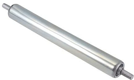PATIKIL Nastro Trasportatore Rullo 25mmx200mm Carbonio Acciaio Carta Creazione Pacchetto, Argento