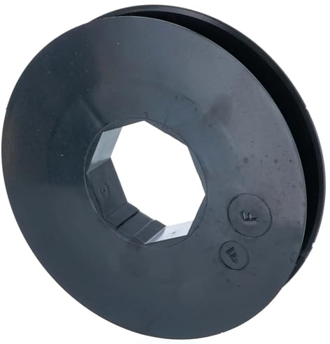 cyclingcolors Belt Pulley Octagonal Steel Shaft Roller Shutter Belt 12-15 mm Shaft Roller Shutter Cord Disc SW40 40 mm, Diameter 100 mm