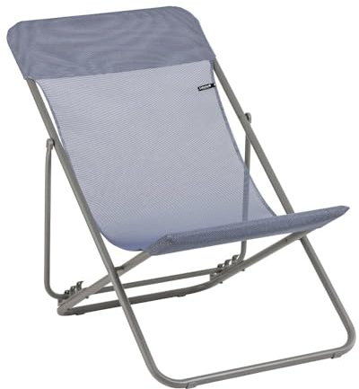 Lafuma Mobilier Transat Pliant Multi-Positions - Largeur 58cm - Maxi TRANSAT