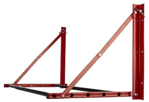 Tire Rack - 32 to 50in Adjustable Tire Storage Rack - Wall Mounted Garage Shelving for Seasonal Tires - 300lb Capacity - Car Accessories by Stalwart