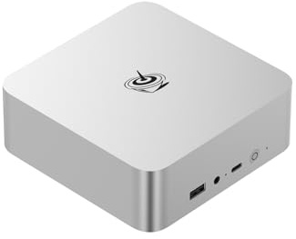 Beelink Mini PC EQi13, Intel Core i7 13620H(10C/16T up to 4.9Ghz), Mini Computer 32GB DDR4 500GB M.2 PCIe4.0 SSD Windows 11 Pro, 4K Dual Display, Dual HDMI, WiFi6, BT5.2, Dual 1000M LAN, Built-in PSU