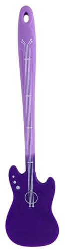 StaZamor Spatola per Chitarra Spatola Divertente in Silicone a Forma di Chitarra Creativa Utensile da Cucina Resistente al Calore Lavabile in lavastoviglie per la Cottura al Forno