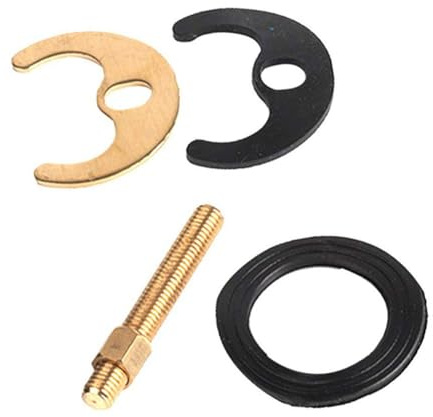 EaseSunny Monobloc Tap Fixing Kit, Basin Mounting Set, Sink Repair Bracket, 4-Piece Bolt Pin Support for Kitchen Bathroom Faucet Leak