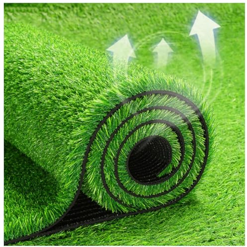 Artificial Grass Turf Mat, Soft Synthetic Turf for Patio and Balcony, Resistant Fake Grass Carpet for Indoor/Outdoor Use