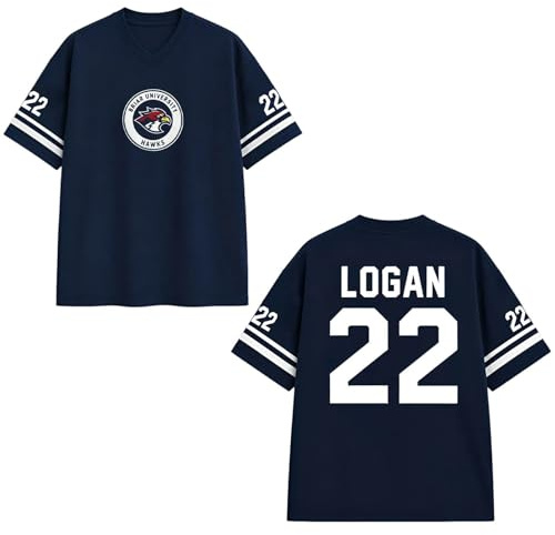 Maillot de Hockey Grahams 44 Col V Uniforme de Hockey sur Glace Casual Manches Courtes Comfort Training Clothing pour Les Fans de Sport