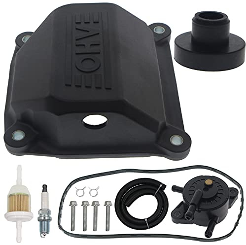 Masnln 24-755-142-S Ventildeckel-Kit & 24 393 16-S Kraftstoffpumpe für Kohler CV18 CV20 CV22 CV23 Motor Toro Rasentraktor