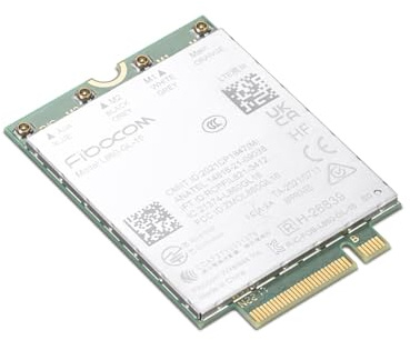 Lenovo Fibocom L860-GL-16 - Drahtloses Mobilfunkmodem - 4G LTE - M.2 Card - f?r ThinkPad L13 Yoga Gen 4, L14 Gen 4, L15 Gen 4, P1 Gen 6, T14s Gen 4 (4XC1M72794)