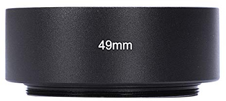 Cpolebev 49Mm Bahmen Standard Metall Gegenlichtblende Für