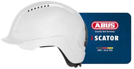 Casco di sicurezza industriale - ABUS - SCATOR - Bianco polare