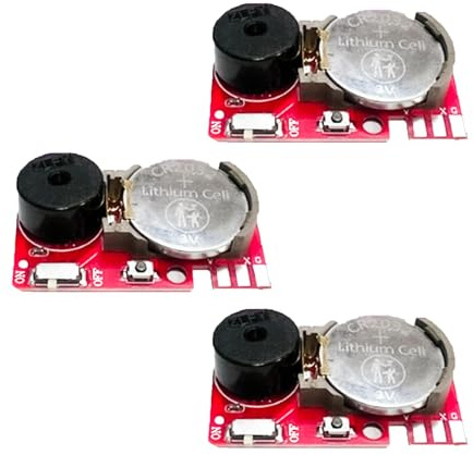 Confezione da 3 fastidiosi rumori, 7 rumori e durata della batteria extra lunga, per cricket e scherzi, regalo adatto per ufficio, feste, casa, pesce d'aprile